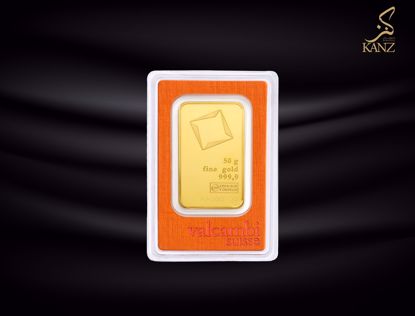 Picture of 50 Grams Minted Gold bar