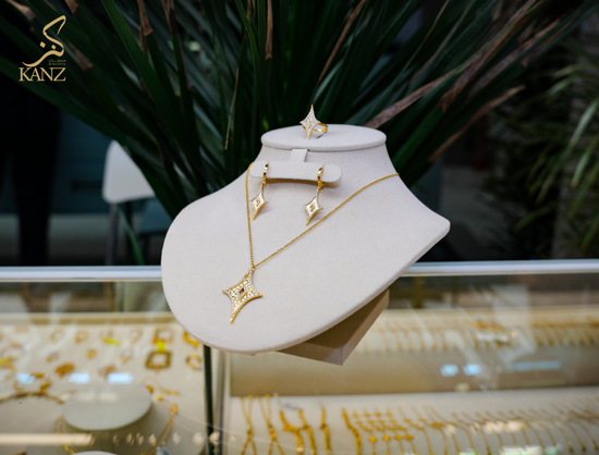 Picture of نص طقم نجمة سهيل لون ابيض