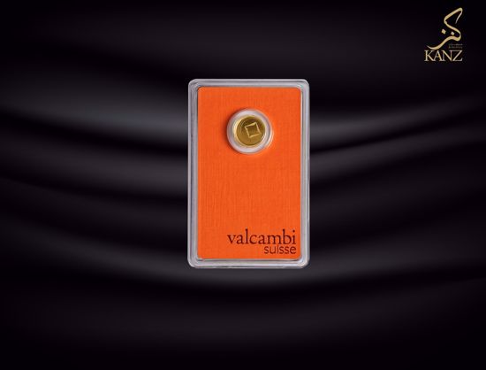 صورة سبيكة مغلفة دائرية 2.50 غرام