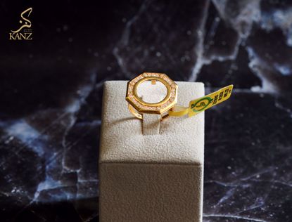 صورة خاتم برواز ربع ليره 