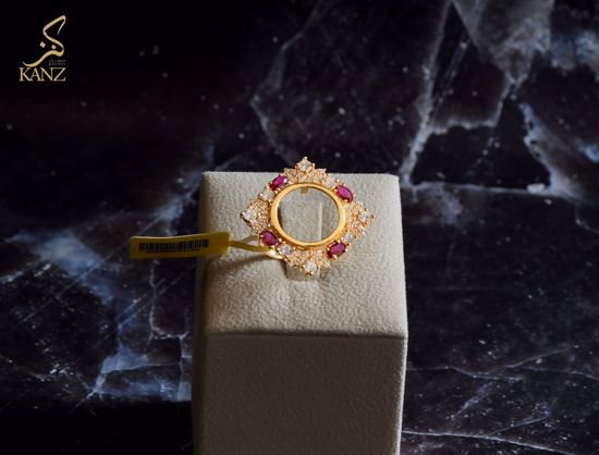 صورة خاتم برواز ربع ليره 