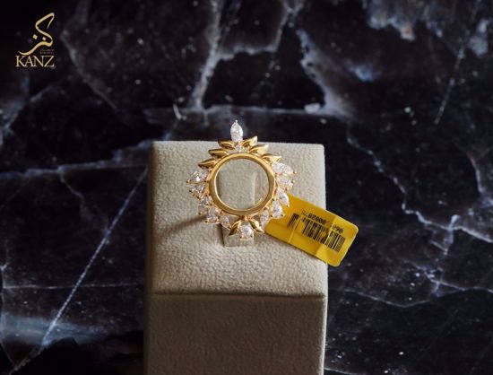 صورة خاتم برواز ربع ليره 