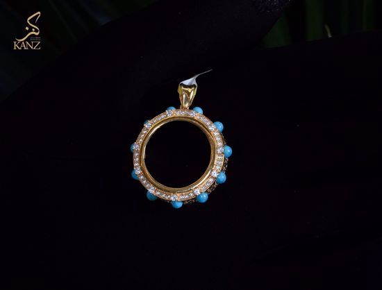 صورة برواز ليره دائري