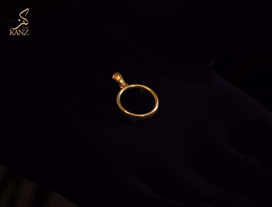 صورة برواز ربع ليره دائري